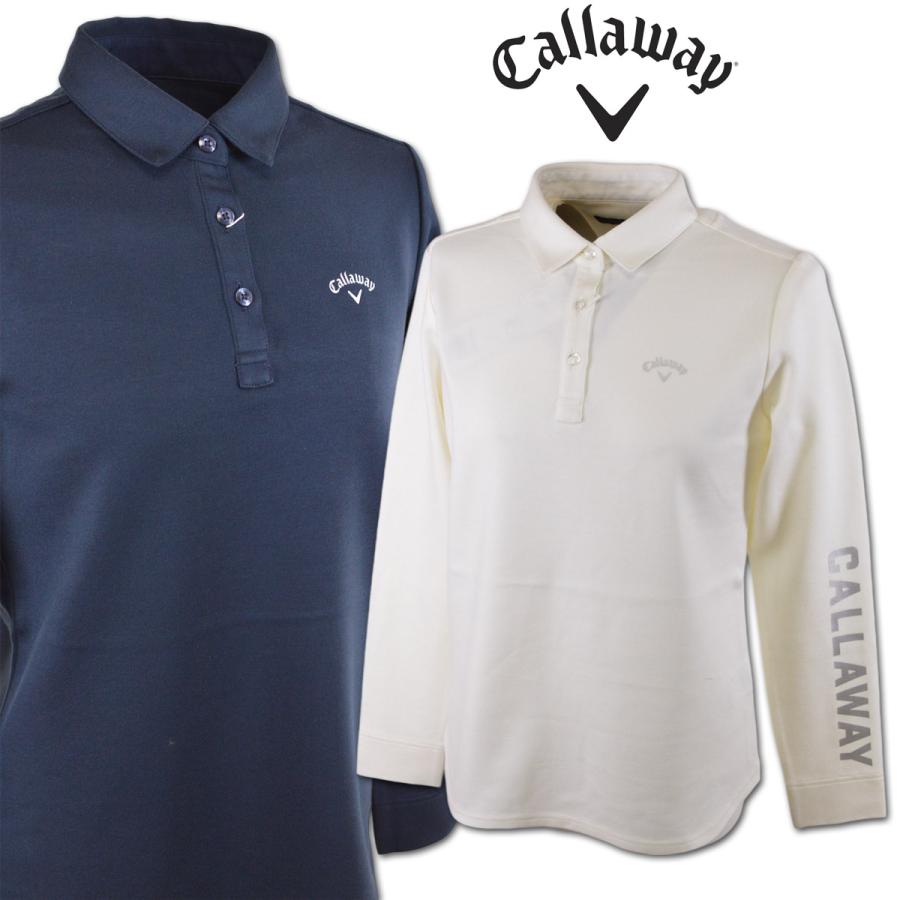 Callaway キャロウェイ 長袖ポロシャツ レディース ゴルフウェア Callaway キャロウェイ 長袖ポロシャツ レディース ゴルフウェア
