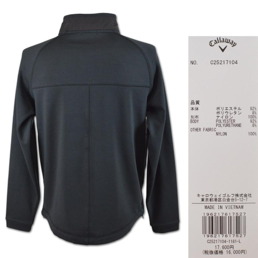 【新品】Callaway golfフルジップブルゾン Lサイズブラック秋冬ゴルフ 新品】Callaway golfフルジップブルゾン Lサイズブラック秋冬