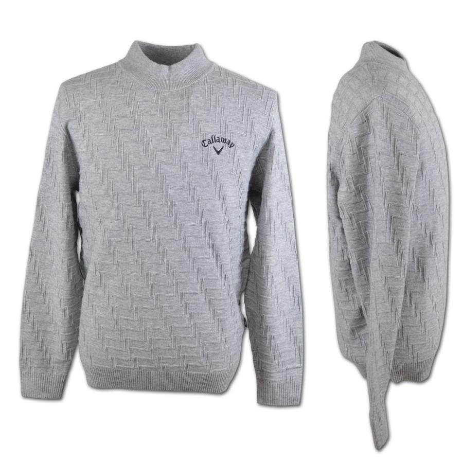 Black & White メンズゴルフセーター L グレー Black＆White ゴルフ メンズセーター、トレーナー｜メンズウエア