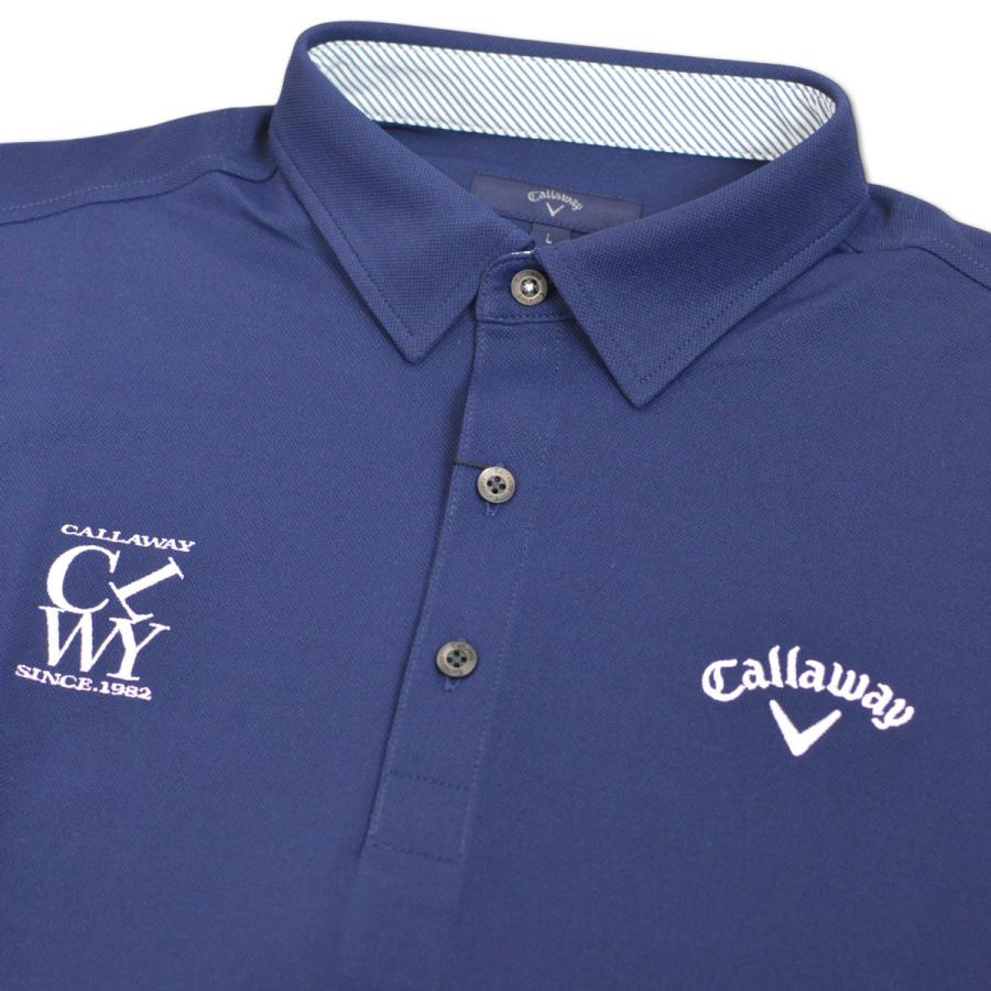 新品【キャロウェイ】2025年人気ロゴマークデザイン 長袖ゴルフポロシャツM キャロウェイ】秋冬人気ロゴマーク総柄 長袖ゴルフポロシャツL