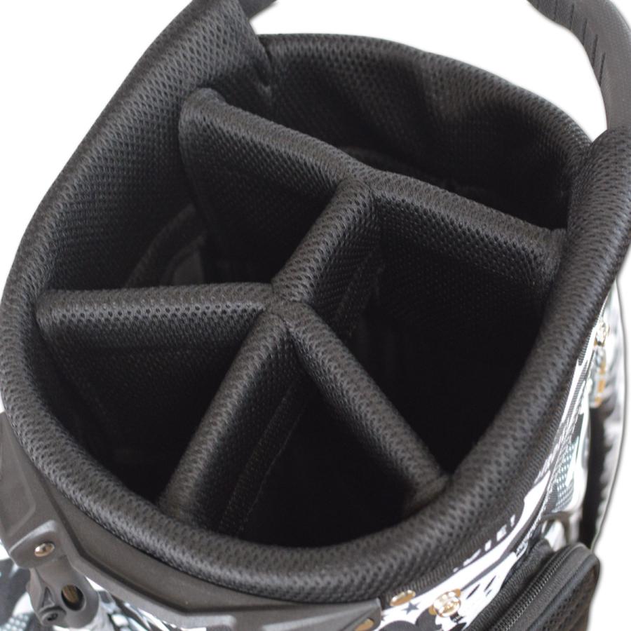 ウィンウィンスタイル キャディバッグ スタンド式 GET BIRDIE! CAMO STAND BAG 白 ゴルフ レア WINWIN STYLE cb-166 | WINWIN STYLE | 03