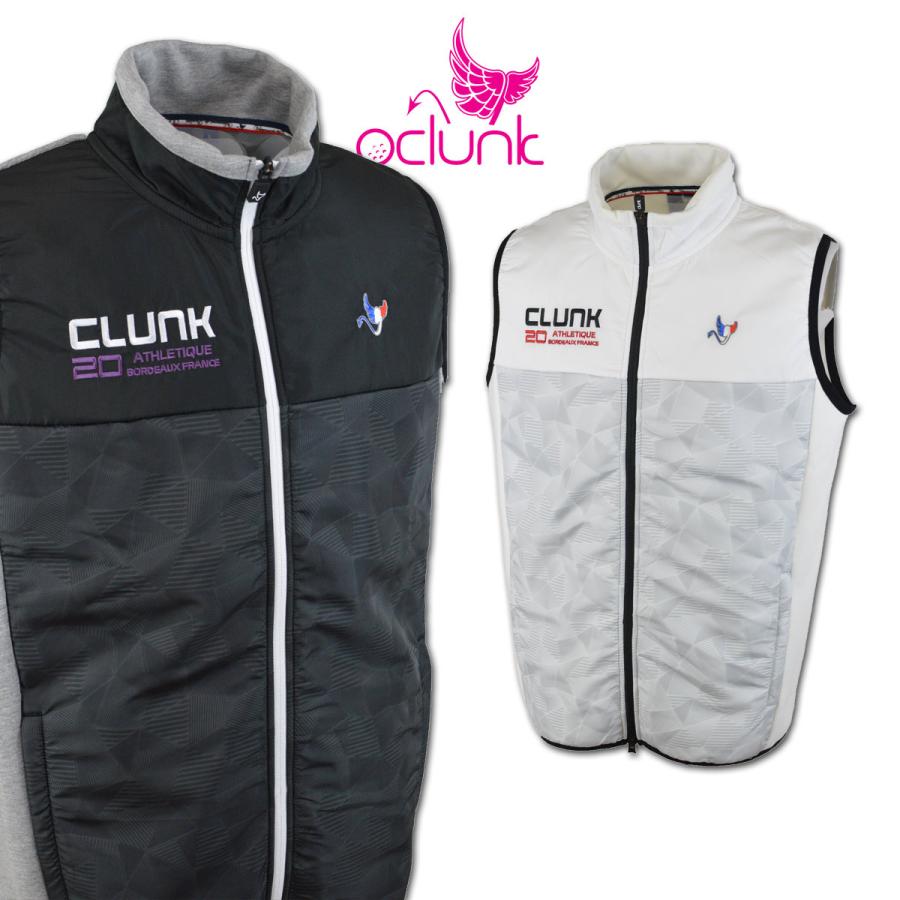 CLUNK（クランク） メンズ ベストブルゾン (M)(L)(LL) ゴルフウェア