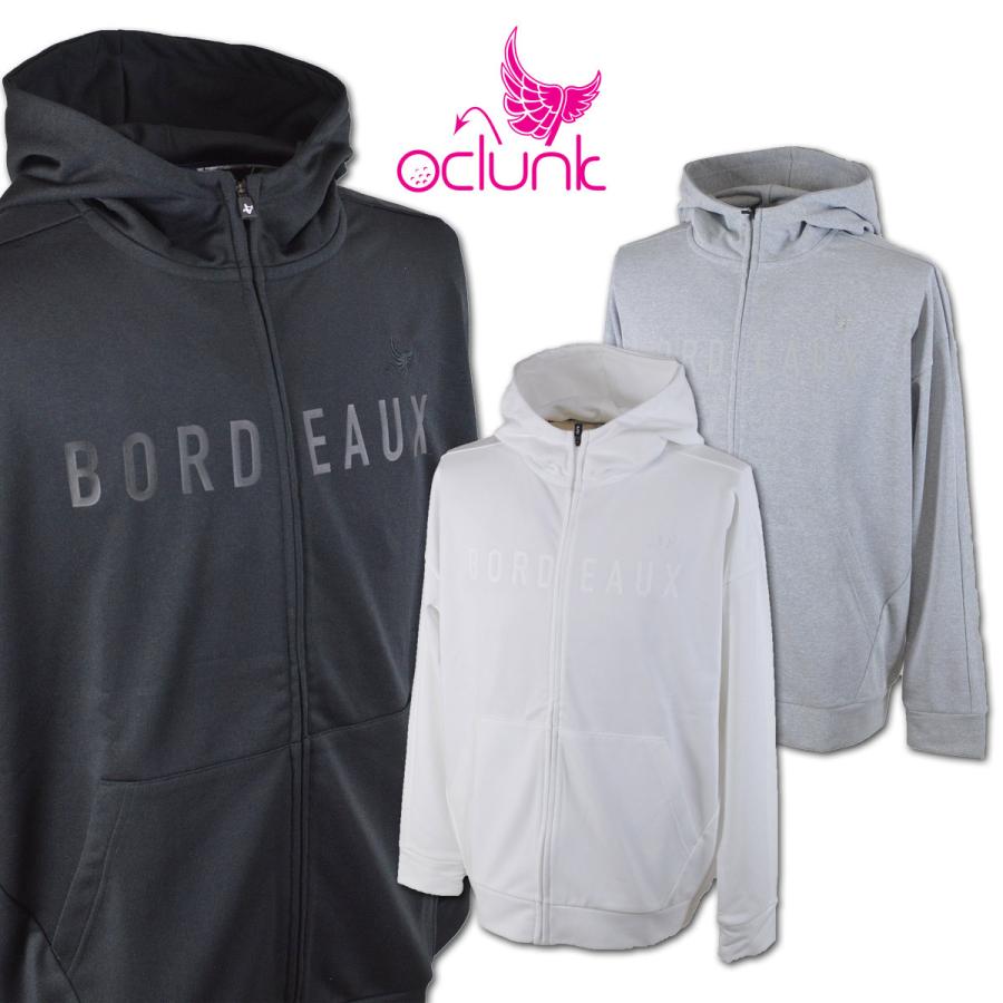 CLUNK クランク パーカーブルゾン メンズ 春夏用 白 グレー 黒