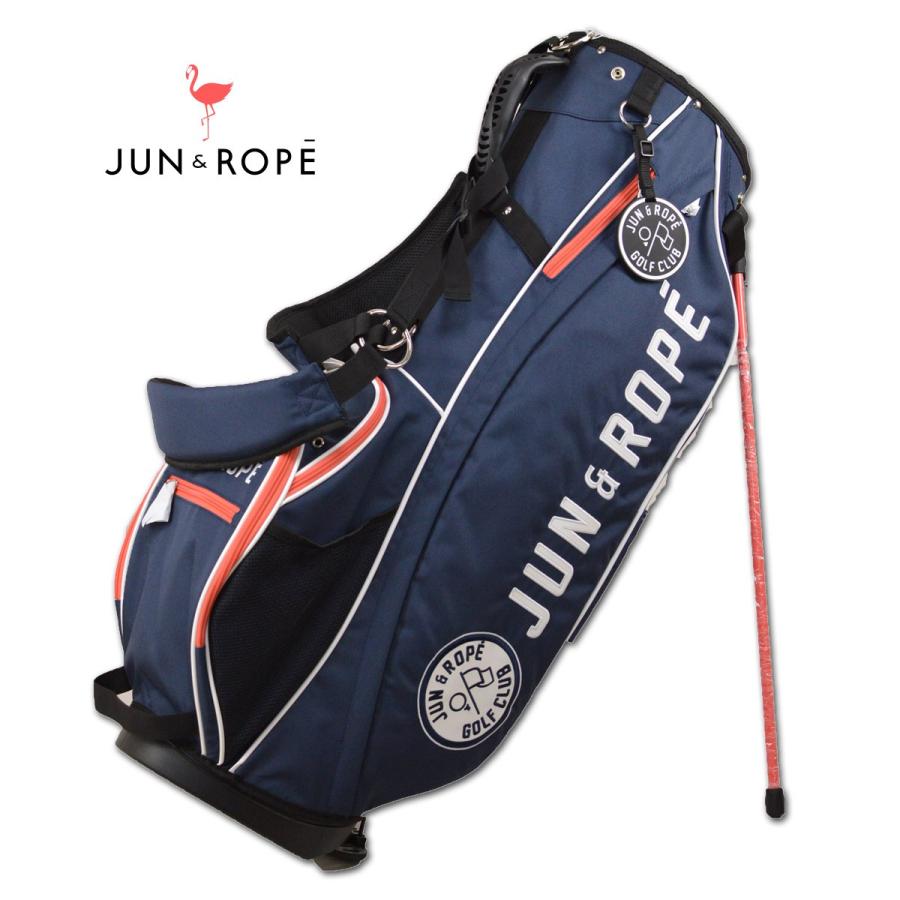 ジュンアンドロペ メンズ レディース キャディバッグ ゴルフバッグ スタンド式 ジュン ロペ Jun Rope Erx 40 Erx 40 Round Over 通販 Yahoo ショッピング