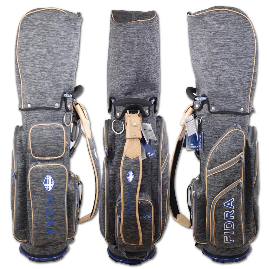 フィドラ大型キャディバッグ中古メンズFIDRAゴルフクラブバッグオシャレ FIDRA（フィドラ） メンズ キャディバッグ ゴルフバッグ 9インチ