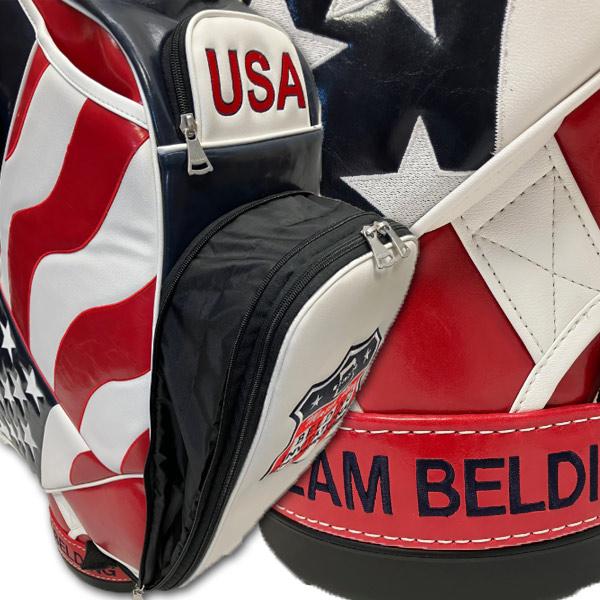 BELDING キャディバッグ ゴルフバッグ ゴルフ 9.5インチ プレイヤーズ