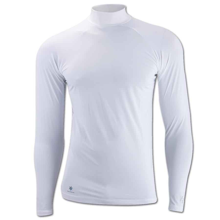 G/FORE モックネック　インナー　ホワイト アンダーウェア　長袖 ゼロフィット ICE MESH アイスメッシュ モックネック 長袖アンダー