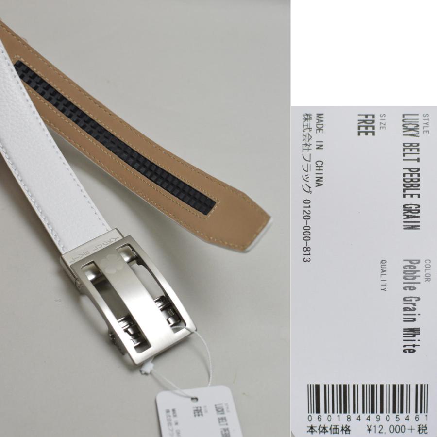 503604 BLACK CLOVER レザーベルト ブラッククローバー ブラッククローバー（Black Clover）（メンズ）ゴルフ CLOVER