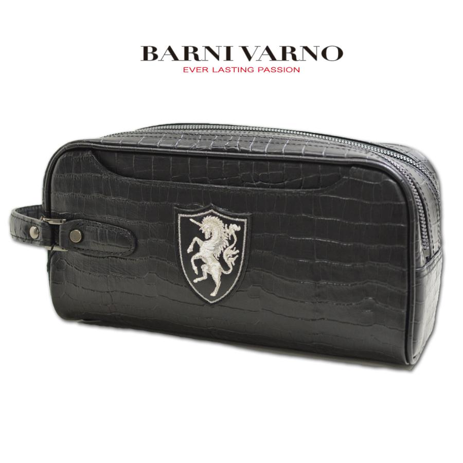 バーニヴァーノ セカンドバッグ メンズ BARNI VARNO mbg4897-09