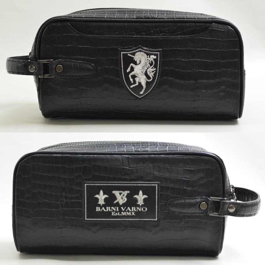 バーニヴァーノ セカンドバッグ メンズ BARNI VARNO mbg4897-09