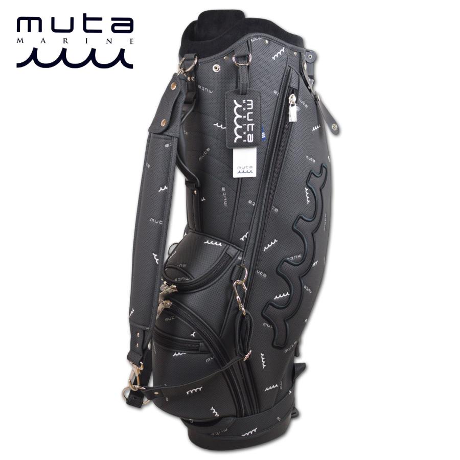 muta キャディーバック/ゴルフバッグ muta キャディバッグ ゴルフバッグ 8.5インチ ムータ マリン
