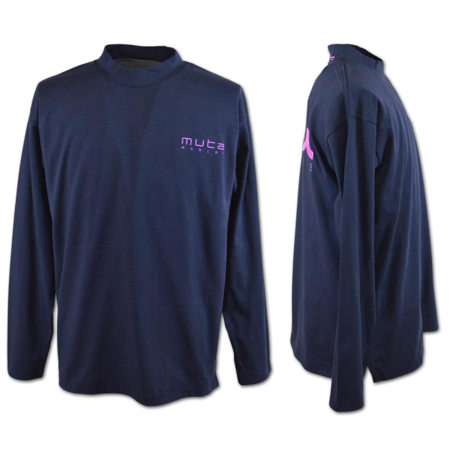 muta 長袖ハイネックシャツ メンズ ムータ マリン ゴルフ ゴルフ