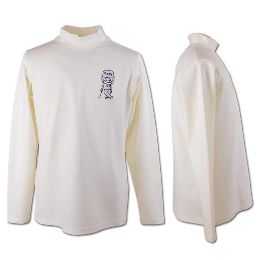 muta（ムータ） 長袖ハイネックシャツ メンズ マリン ゴルフ ゴルフ