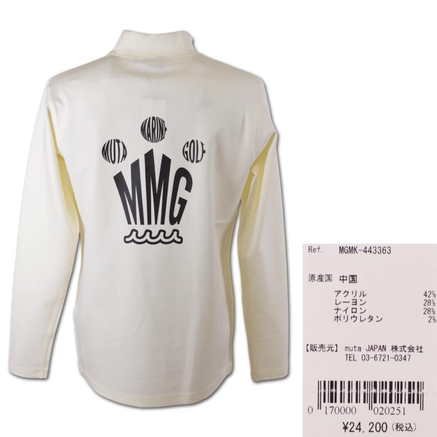 muta（ムータ） 長袖ハイネックシャツ メンズ マリン ゴルフ ゴルフ