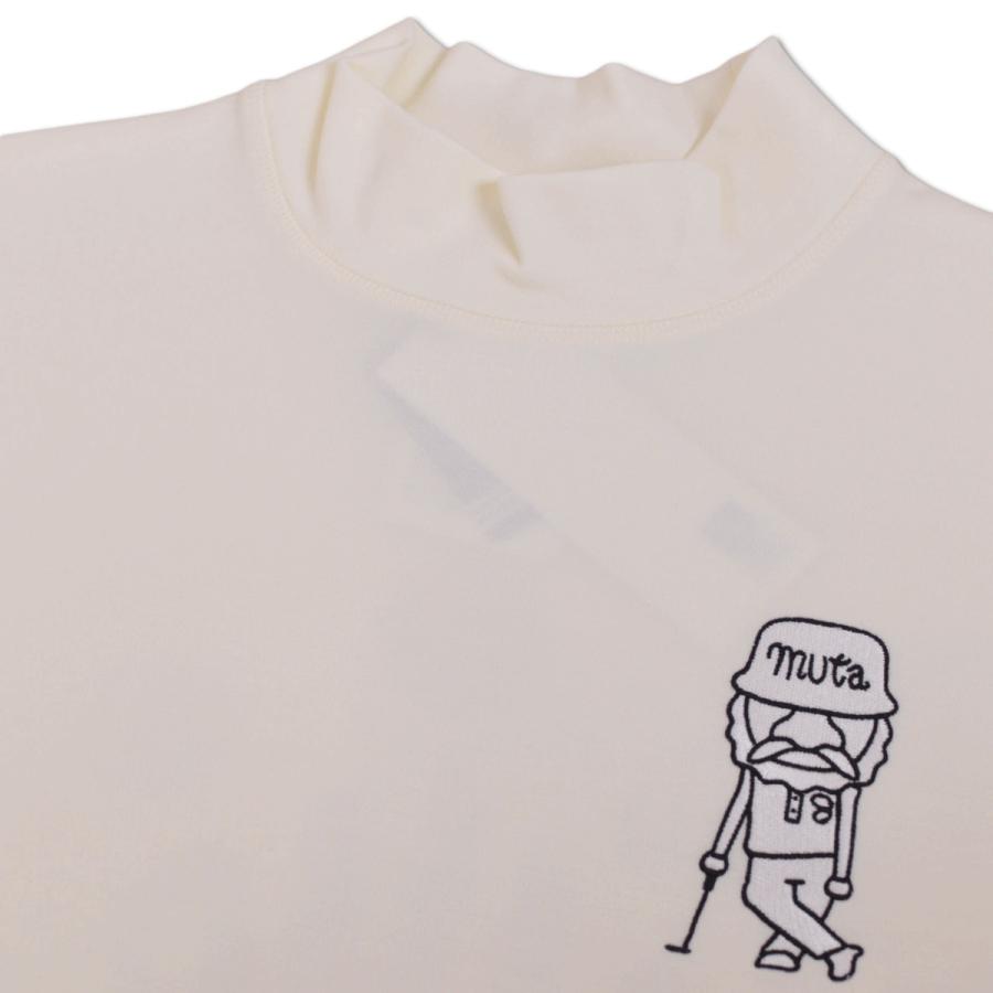 muta（ムータ） 長袖ハイネックシャツ メンズ マリン ゴルフ ゴルフ