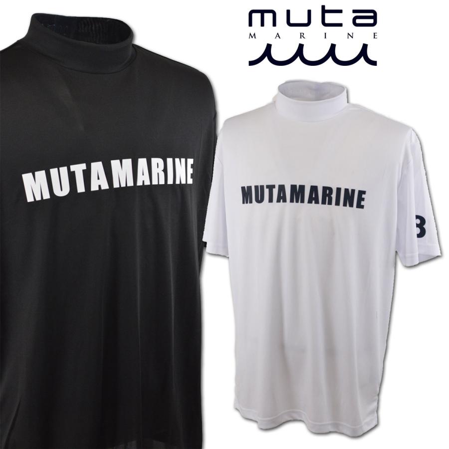 muta（ムータ） 半袖ハイネックシャツ メンズ マリン ゴルフ ゴルフ