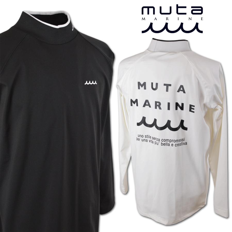muta（ムータ） 長袖ハイネックシャツ メンズ マリン ゴルフ ゴルフ