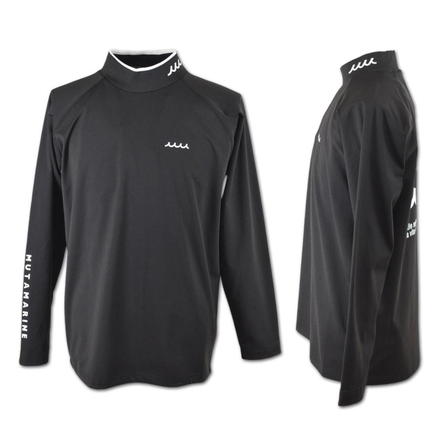 【新品】muta MARINE GOLF 長袖ハイネックシャツ メンズ muta（ムータ） 長袖ハイネックシャツ メンズ マリン ゴルフ ゴルフ