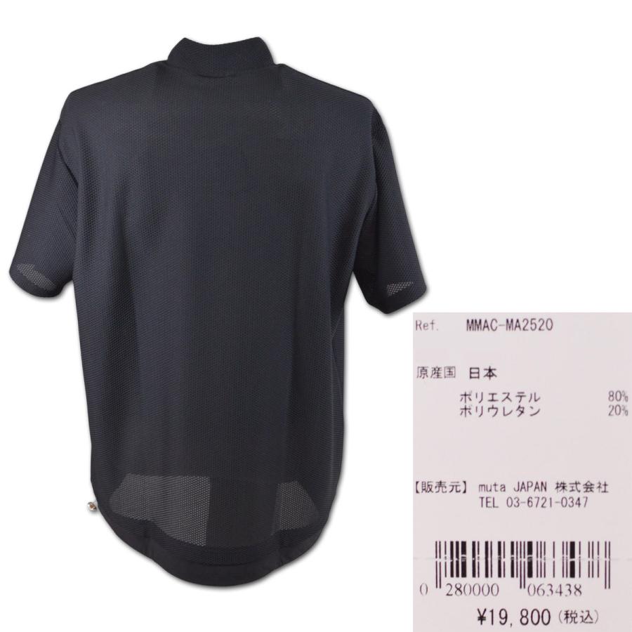 muta 半袖ハイネックシャツ ゴルフウェア ACANTHUS × Mesh muta 半袖ハイネックシャツ ゴルフウェア ACANTHUS × Mesh