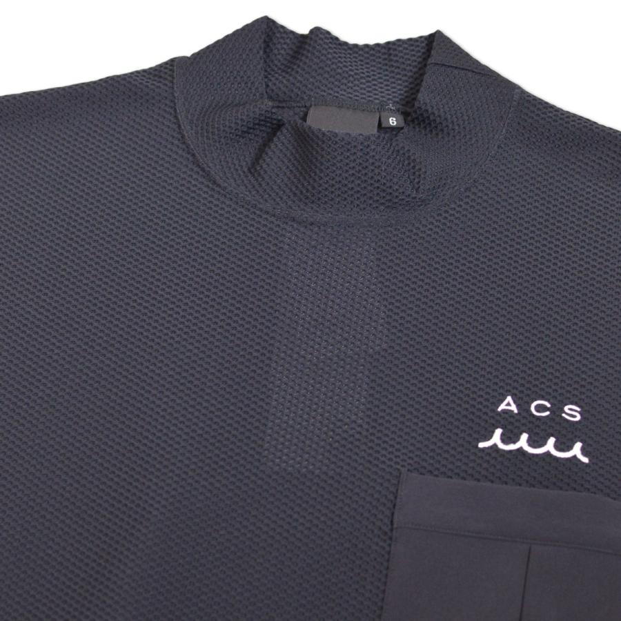 muta 半袖ハイネックシャツ ゴルフウェア ACANTHUS × Mesh muta 半袖ハイネックシャツ ゴルフウェア ACANTHUS × Mesh