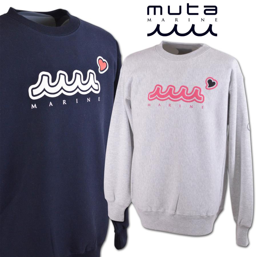 muta トレーナー ゴルフウェア メンズ 秋冬用 紺 グレー M L LL ムータ 