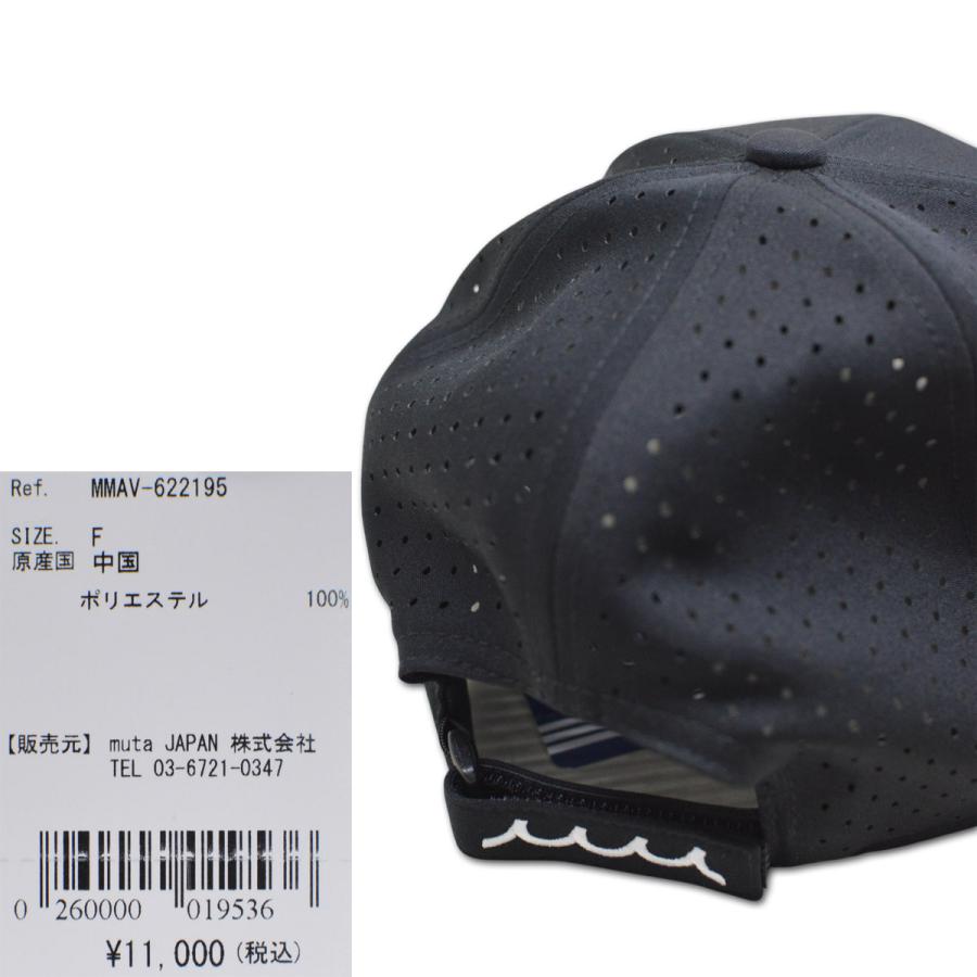 muta キャップ帽子 5LINE パンチング キャップ ムータ マリン muta キャップ帽子 5LINE パンチング キャップ ムータ マリン