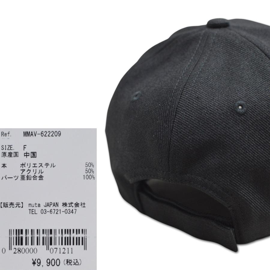 muta MARINE（ムータマリン） muta キャップ帽子 WAVE ロゴプレート