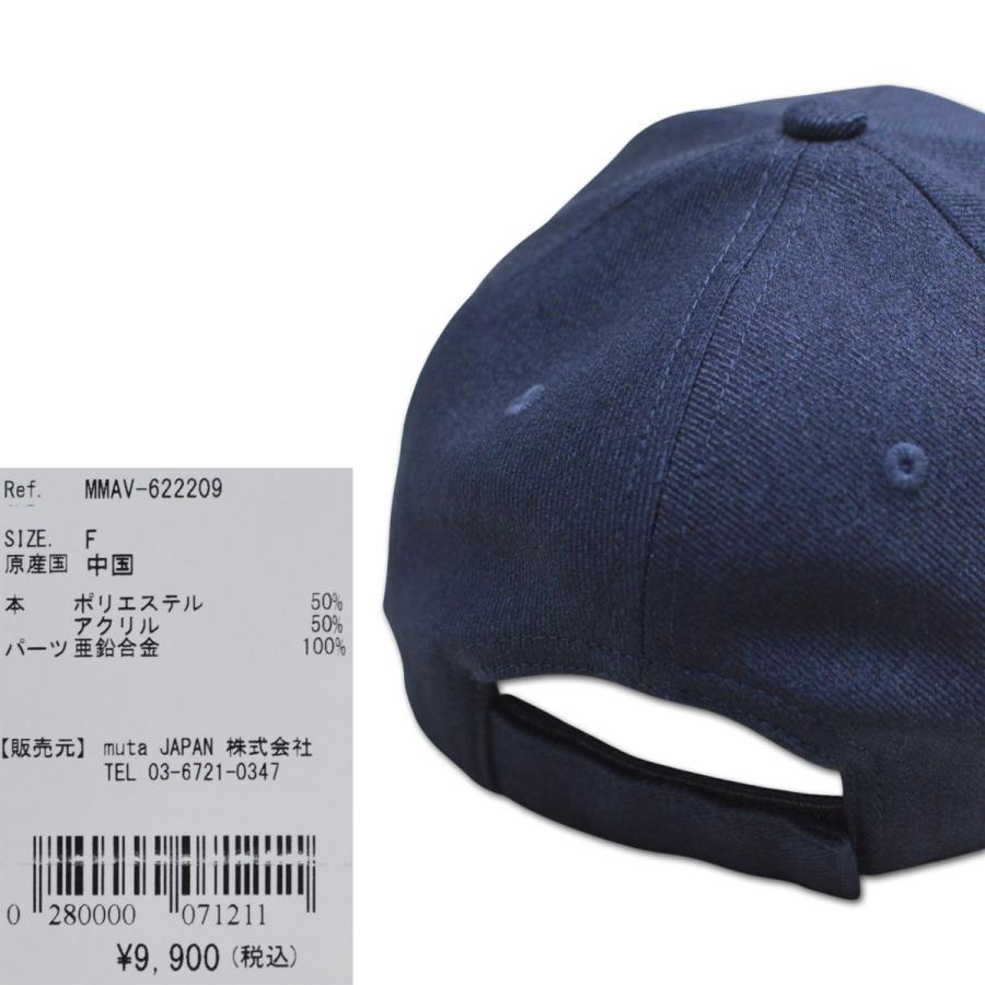 muta MARINE（ムータマリン） muta キャップ帽子 WAVE ロゴプレート
