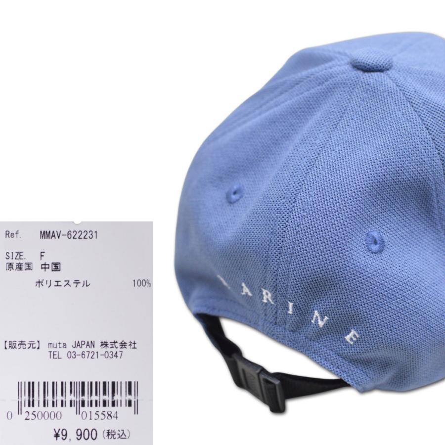muta キャップ帽子 FIELDSENSOR 8 ロゴキャップ ムータ マリン marine