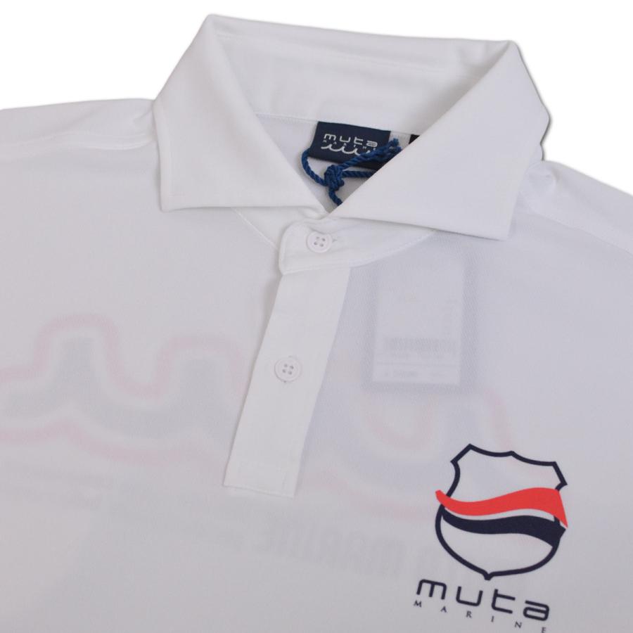 muta - ムータマリン　カーシブロゴ　ポロシャツ muta MARINE ポロシャツ MARINE/ムータ マリン/カーシブロゴ