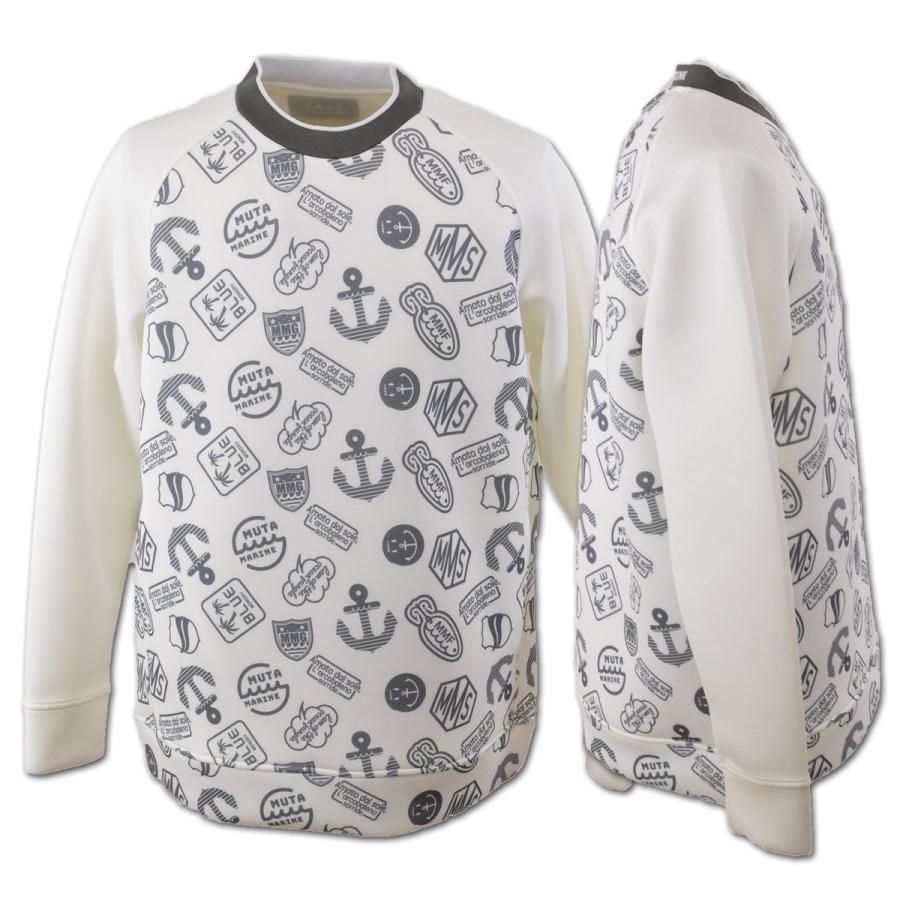 muta（ムータ） 長袖プルオーバー メンズ マリン ゴルフ ゴルフウェア