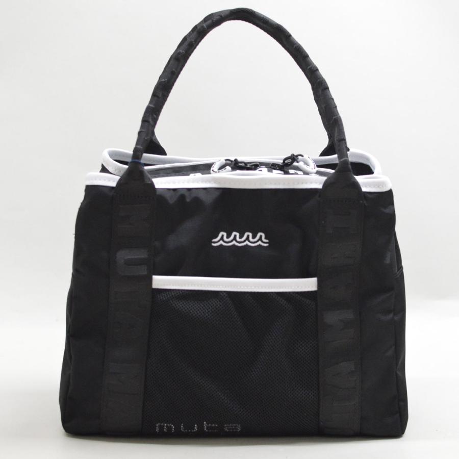 【美品】ムータマリン muta 8 ファー ボストン 黒×紺 ゴルフバッグ 美品】ムータマリン muta 8 ファー ボストン 黒×紺 ゴルフバッグ
