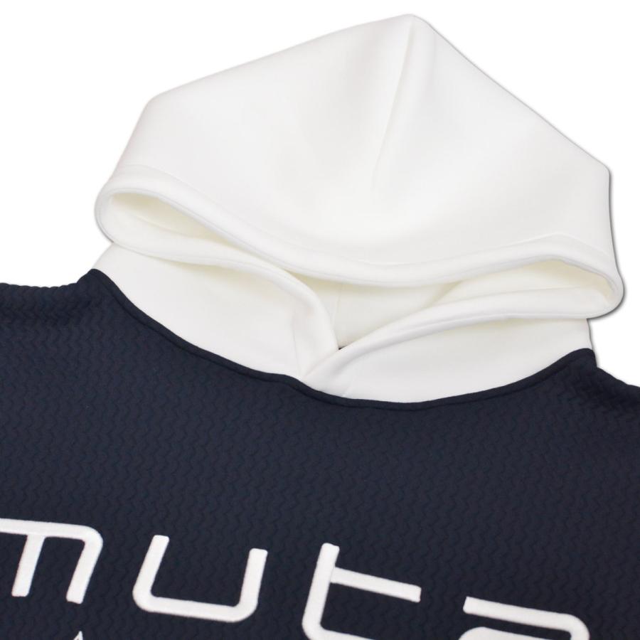 muta パーカー ゴルフ ゴルフウェア メンズ 秋冬用 黒 紺 M L LL