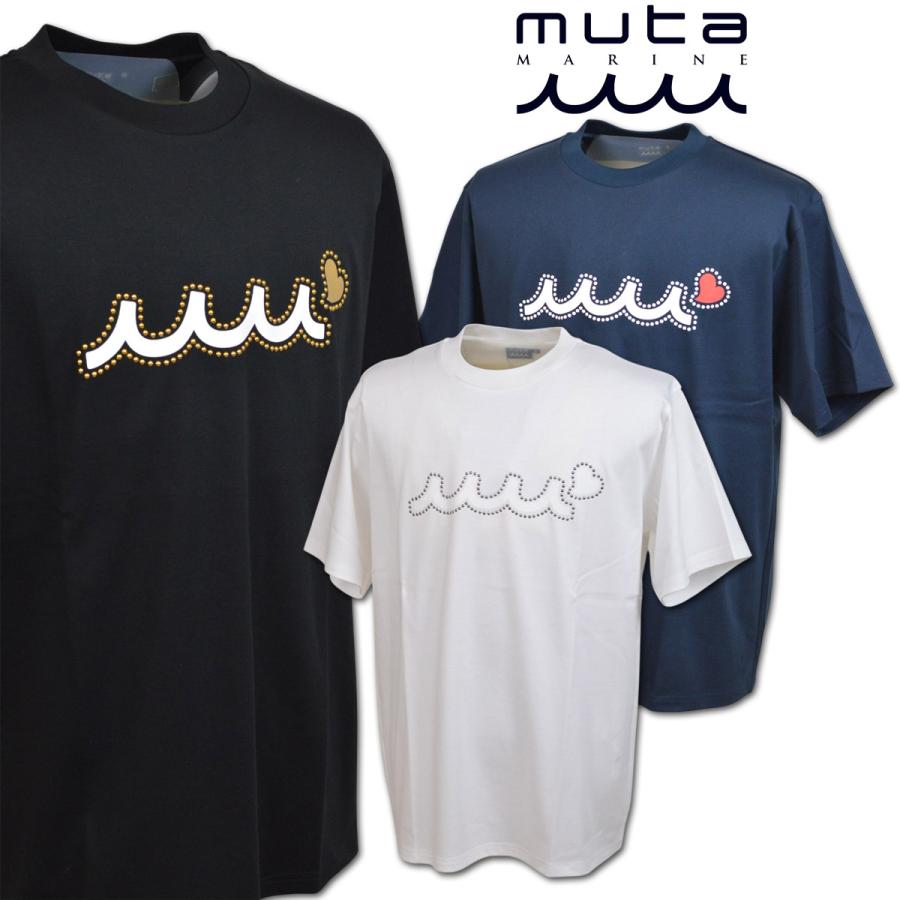 muta（ムータ） 半袖Tシャツ ゴルフ ゴルフウェア マリン marine