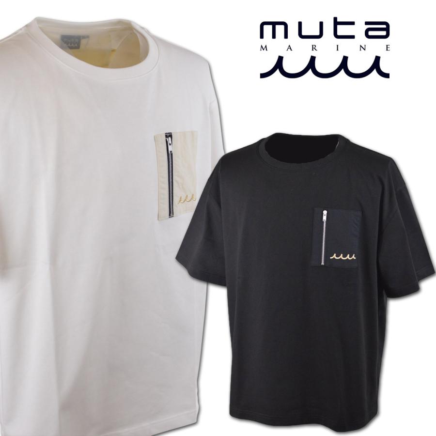 muta（ムータ） 半袖Tシャツ マリン marine ミリタリーポケットTシャツ