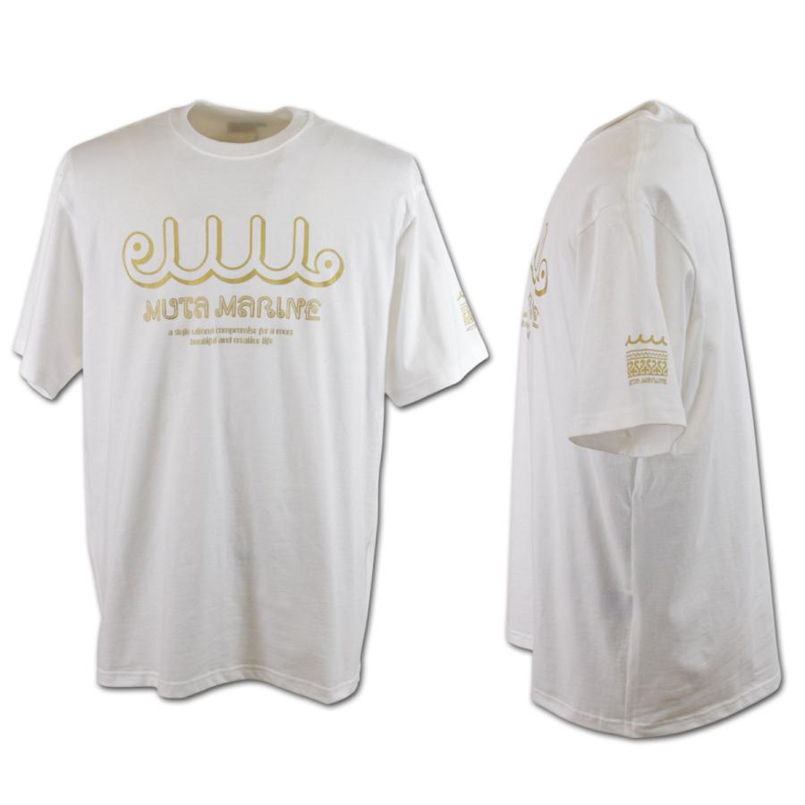 MUTAMARINE メンズ ゴルフ Tシャツ muta（ムータ） 半袖Tシャツ メンズ マリン ゴルフ ゴルフウェア