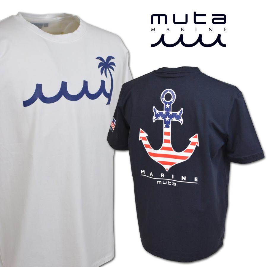 muta（ムータ） 半袖Tシャツ ゴルフ ゴルフウェア マリン marine PALM