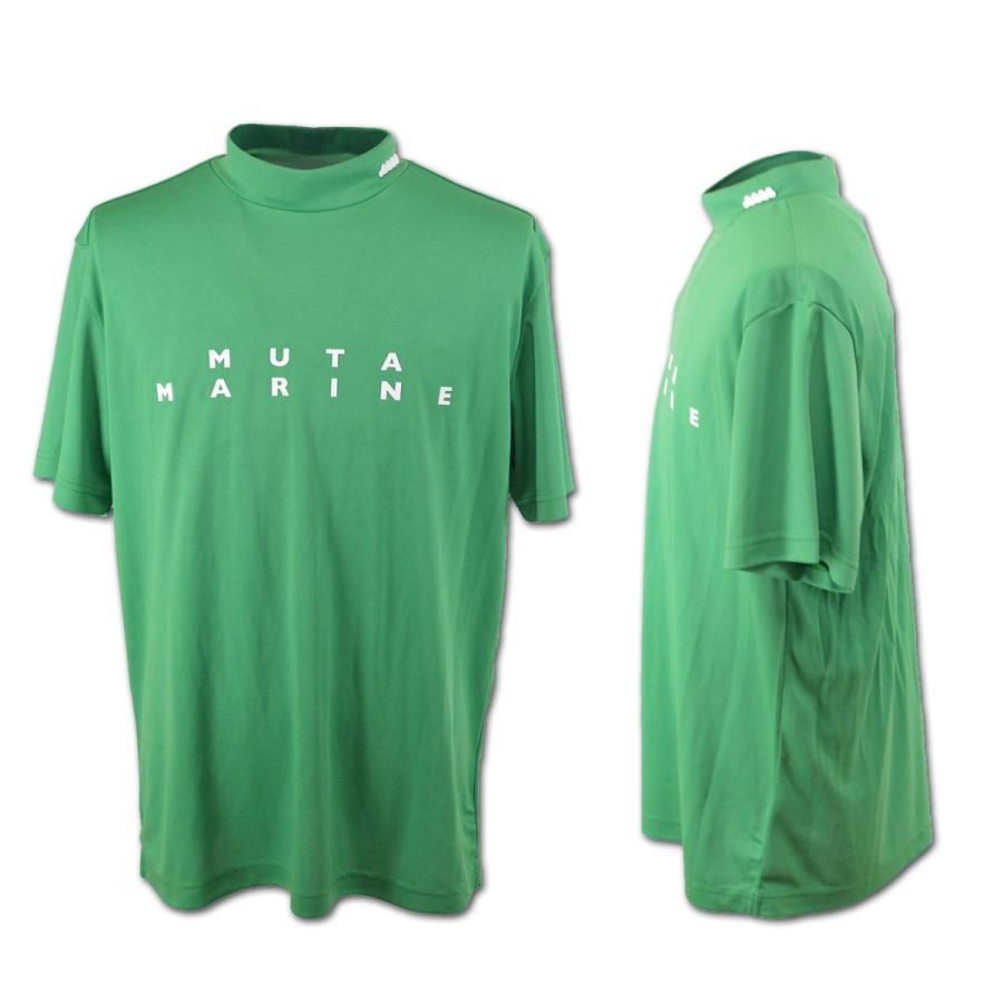 muta marine ゴルフ　ハイネックシャツ muta marine golf 半袖ハイネックシャツ メンズ ムータ マリン