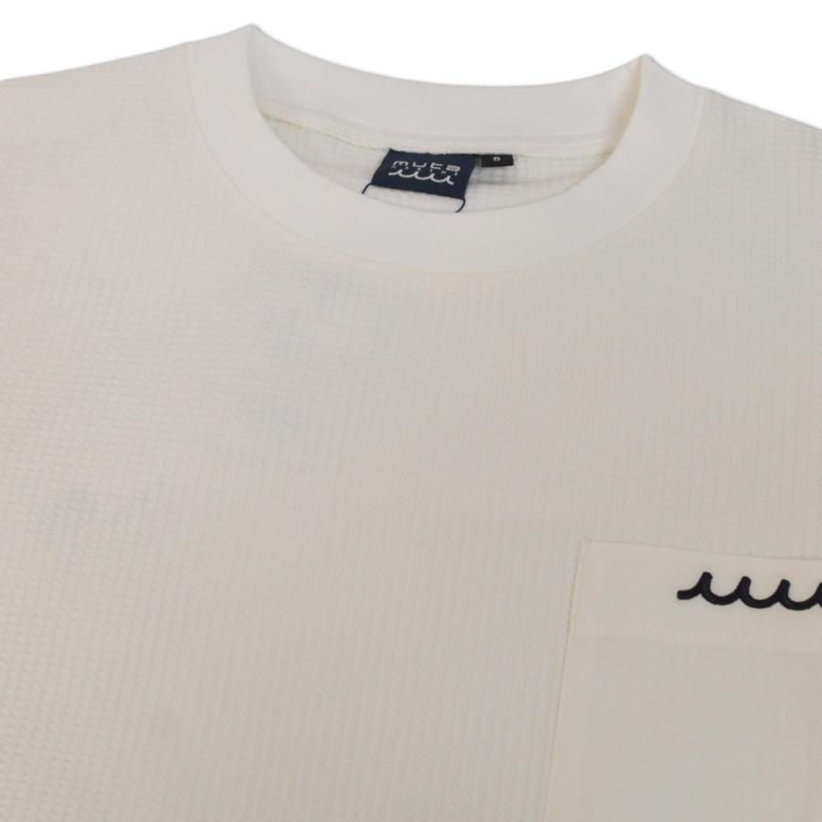 muta 長袖Tシャツ ゴルフ ゴルフウェア マリン marine ワッフルジャージ ロングスリーブTシャツ メンズ 秋冬用 白 黒 M L LL mmsg251248 | muta | 08