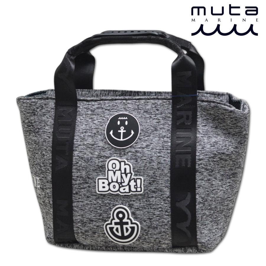 muta カートバッグ ネオプレン トートバッグ ミニトートバッグ ゴルフ メンズ レディース 黒 mmsg251258 | muta MARINE GOLF