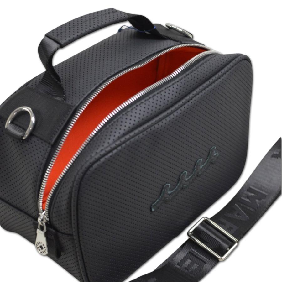muta カートバッグ CONTINUA パンチングエシカルレザー ミニトートバッグ ゴルフ メンズ レディース 紺 黒 mmsg260103 | muta MARINE GOLF | 06