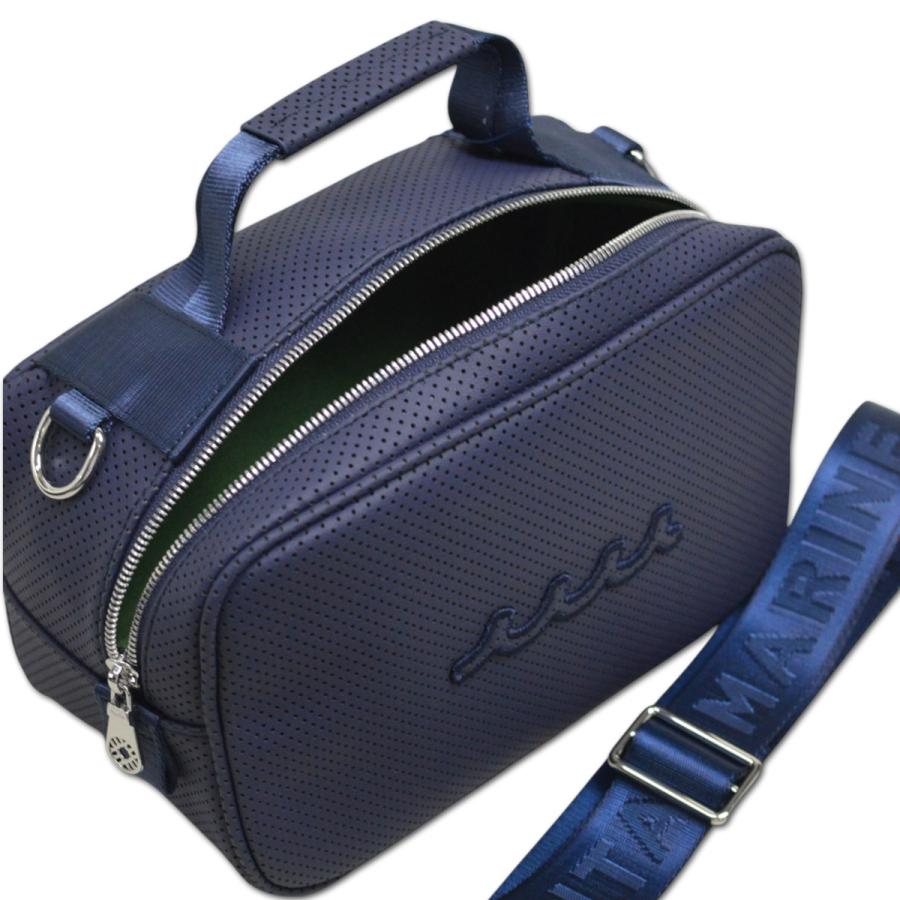 muta カートバッグ CONTINUA パンチングエシカルレザー ミニトートバッグ ゴルフ メンズ レディース 紺 黒 mmsg260103 | muta MARINE GOLF | 10