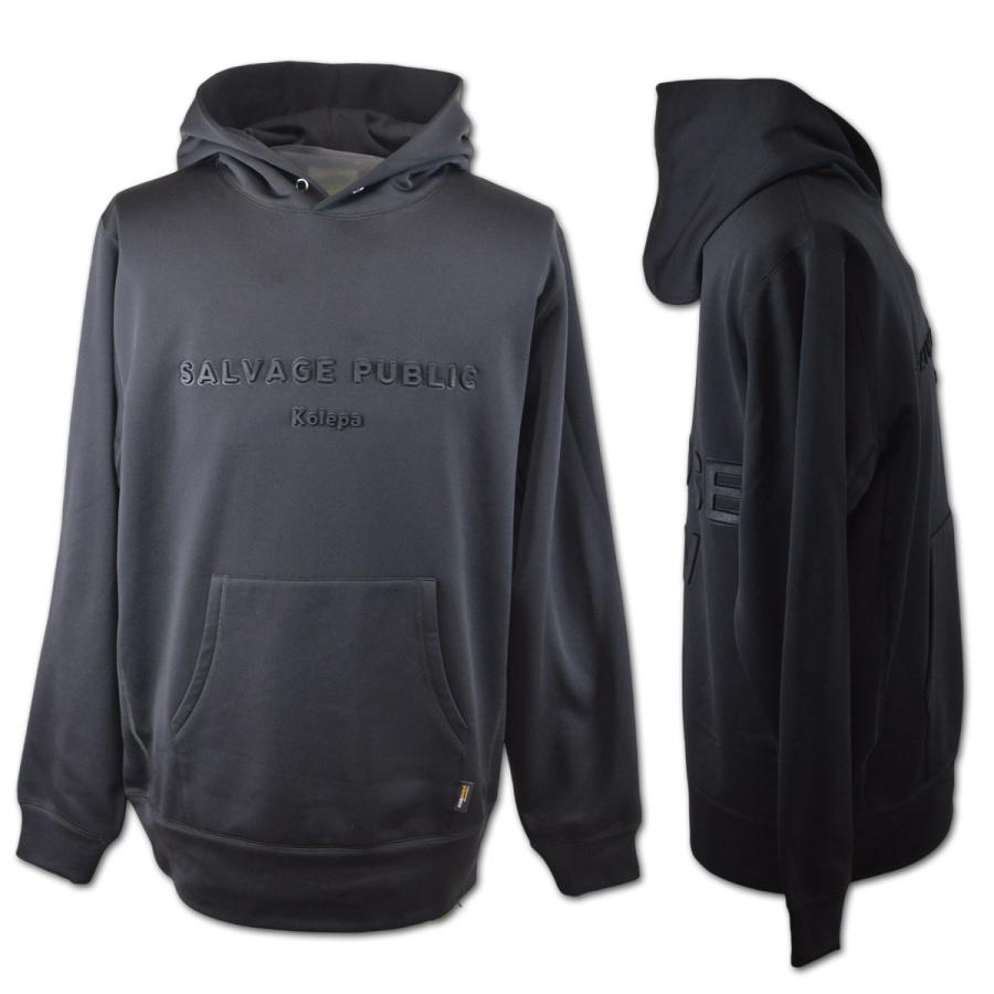 SALVAGE PUBLIC Kolepa グレー トレーナー　サイズL SALVAGE PUBLIC KOLEPA［サルベージパブリックコレパ］Ikaika