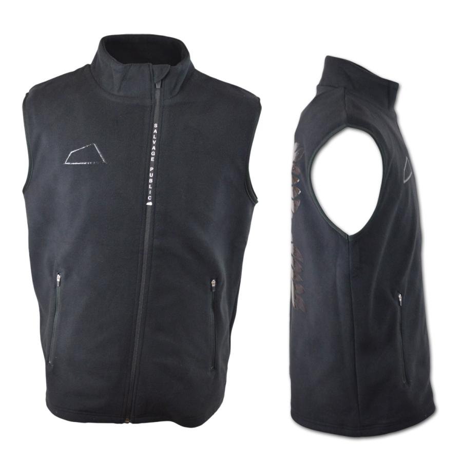 salvage pubric kolepa フリースベスト Lサイズ SALVAGE PUBLIC KOLEPA