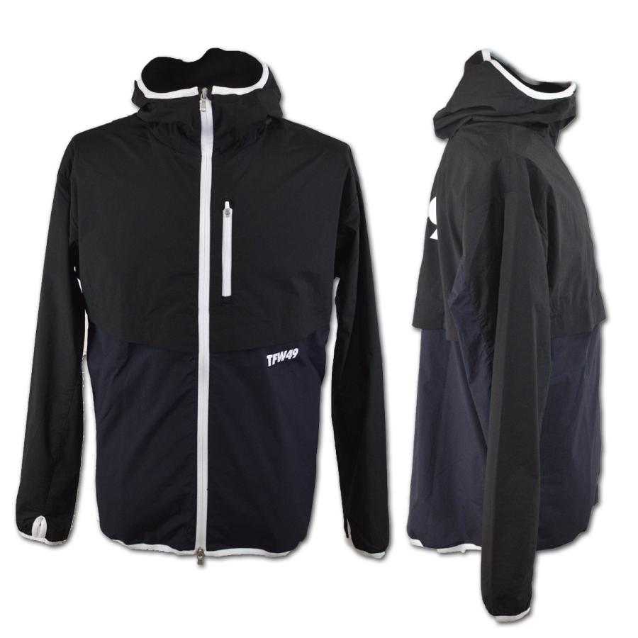 TFW49 ブルゾン メンズ 春夏用 黒 紺 M L t042410012 : ROUND OVER