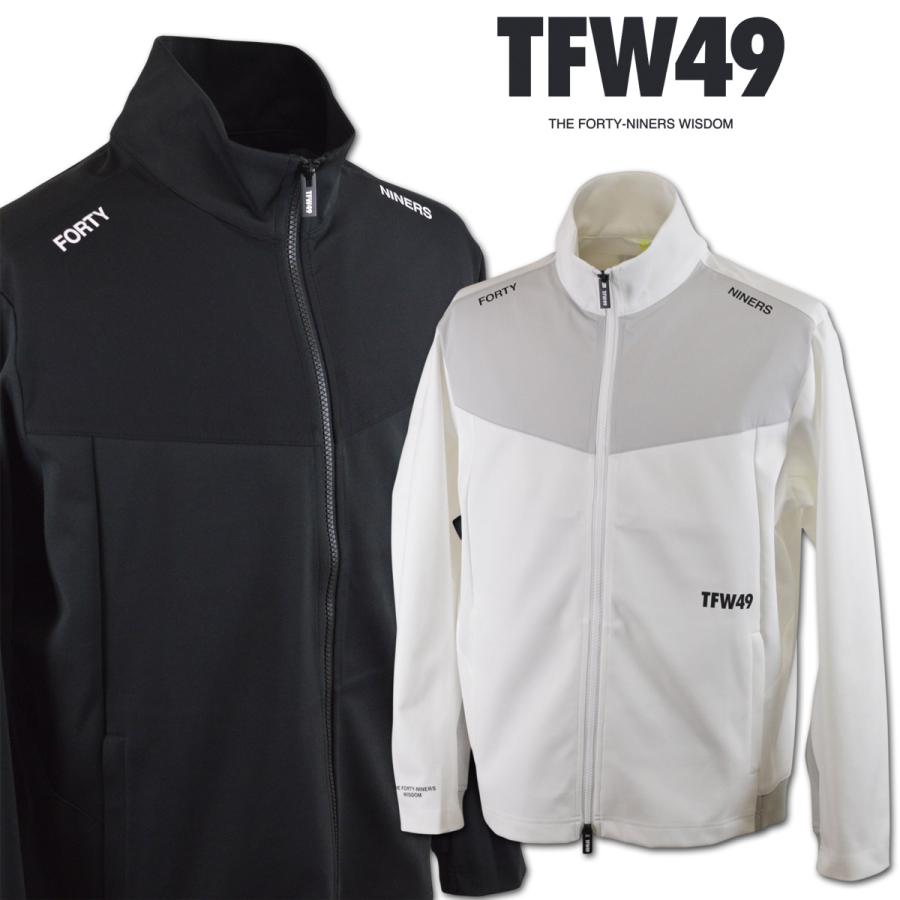 TFW49 ブルゾン ゴルフ ゴルフウェア メンズ 秋冬用 白 黒 M L LL