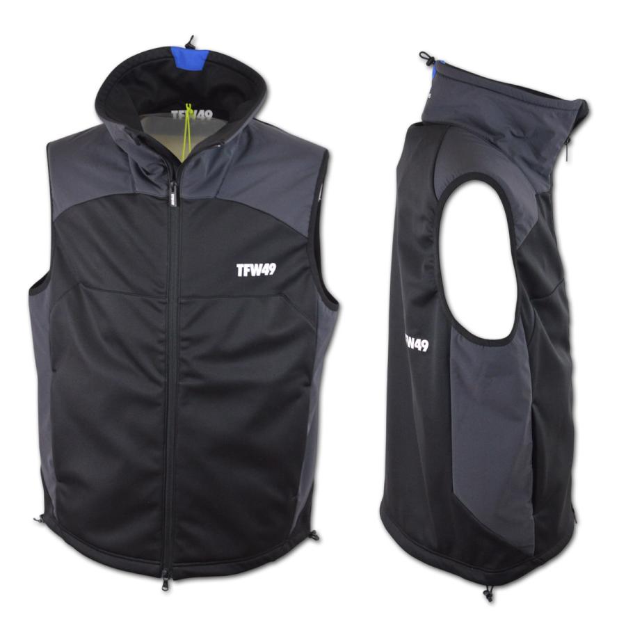 tfw49ベスト新品 TFW49 ベスト ゴルフウェア メンズ 秋冬用 グレー COMBINATION HEDGE