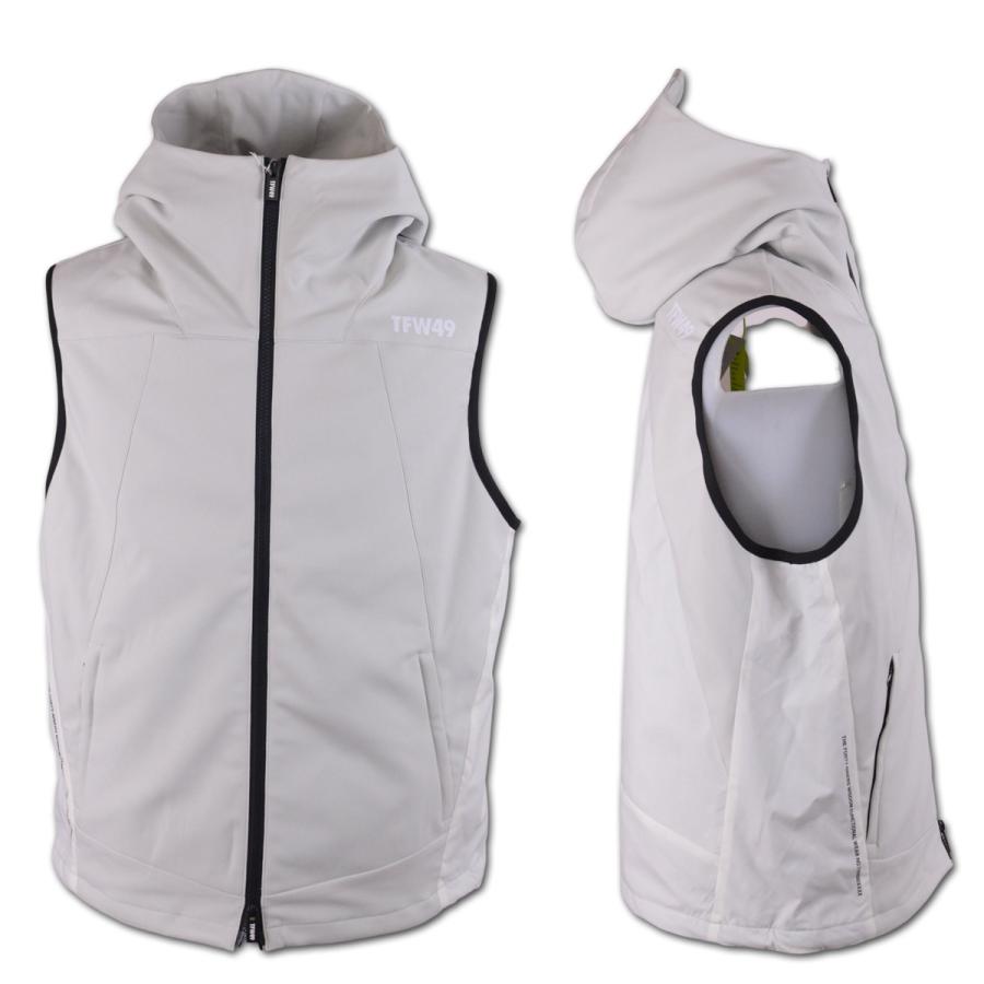 TFW49 ベスト ゴルフ ゴルフウェア メンズ 秋冬用 カーキ ベージュ L