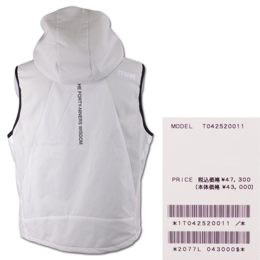 TFW49 ベスト ゴルフ ゴルフウェア メンズ 秋冬用 カーキ ベージュ L