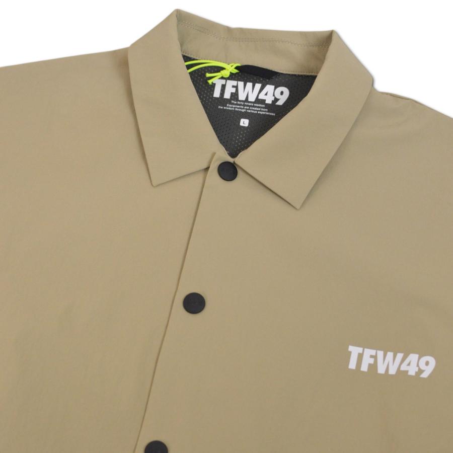 TFW49 半袖シャツジャケット ゴルフウェア メンズ LIGHT COACH JACKET